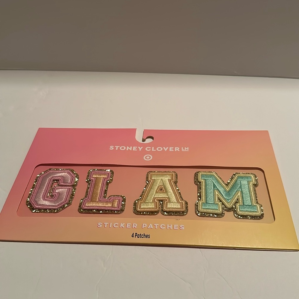 Stoney Clover x Target GLAM sticker patches